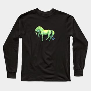 Emerald Horse Long Sleeve T-Shirt